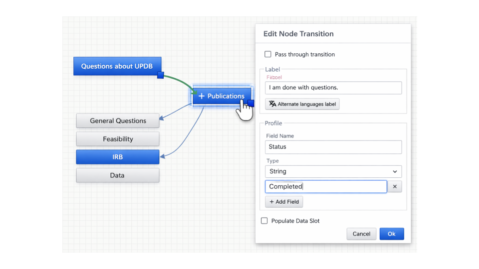 GARDE-Chat workflow builder